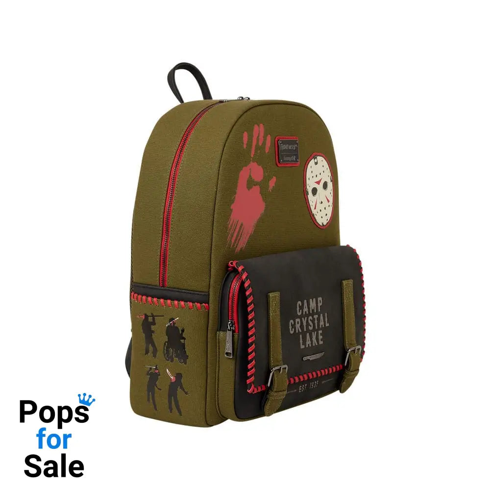 Warner Bros by Loungefly Full-Size Backpack Friday the 13th