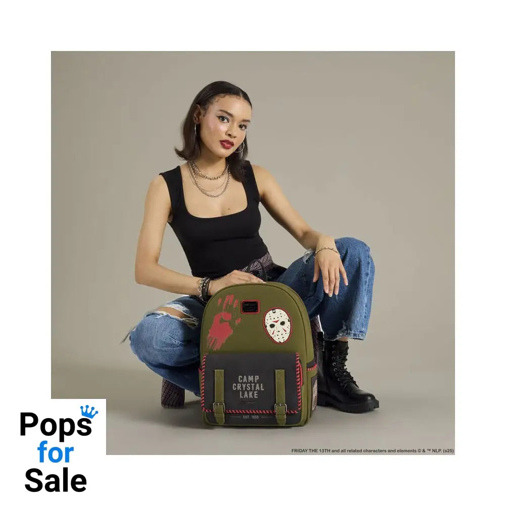 Warner Bros by Loungefly Full-Size Backpack Friday the 13th