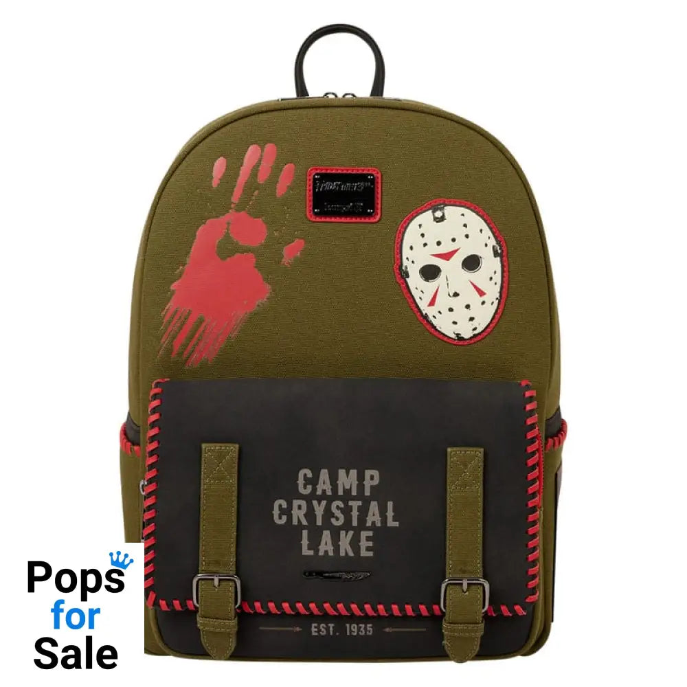 Warner Bros by Loungefly Full-Size Backpack Friday the 13th