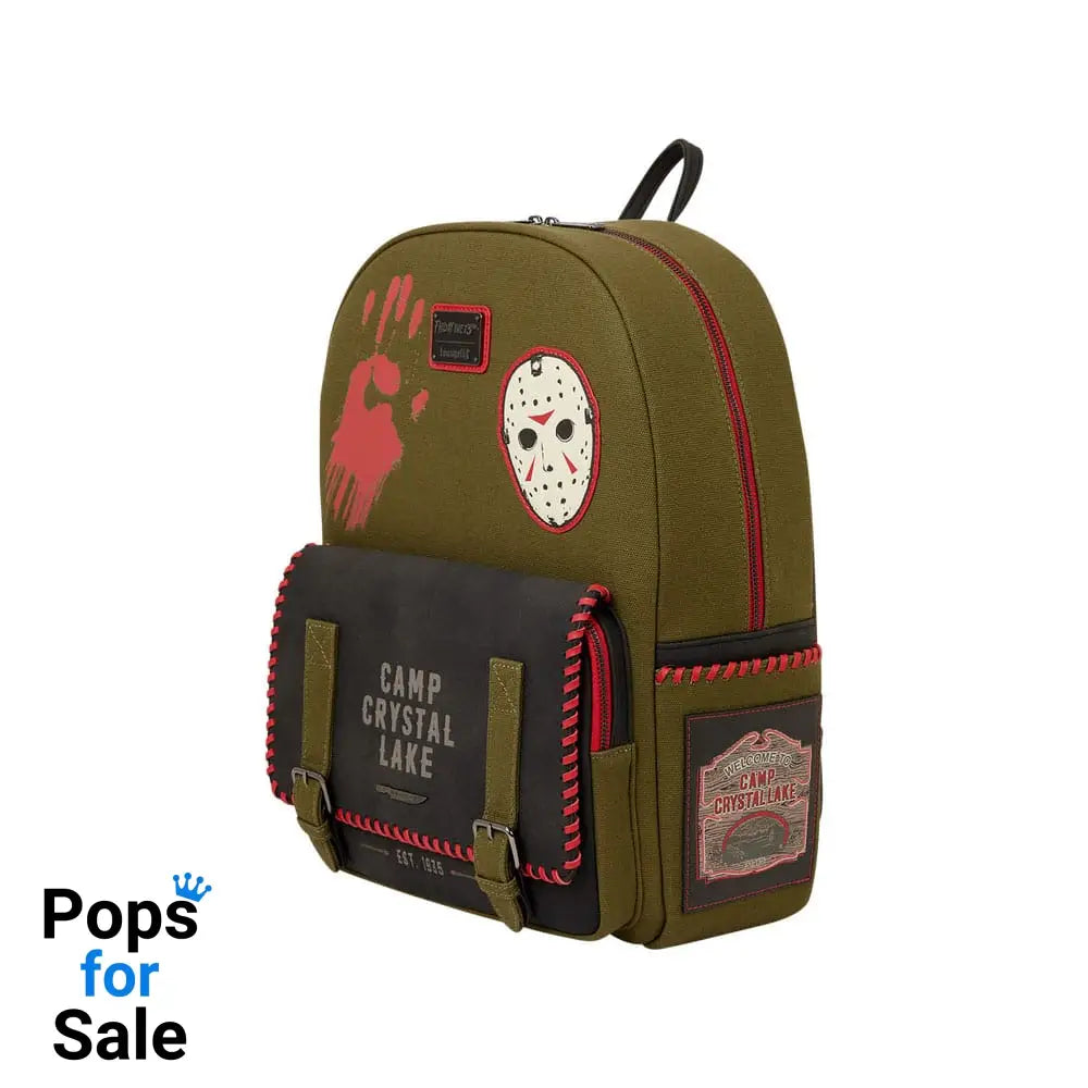 Warner Bros by Loungefly Full-Size Backpack Friday the 13th
