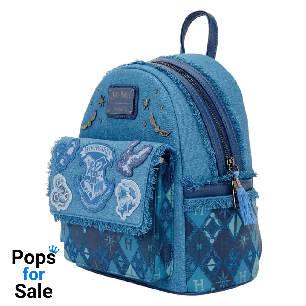 Warner Bros by Loungefly Mini Backpack Denim Harry Potter Bags