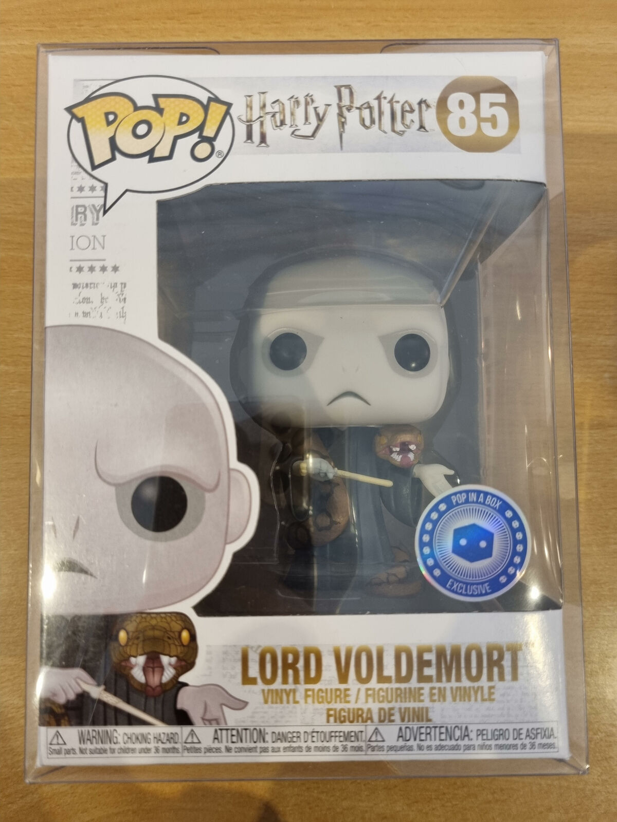 #85 Lord Voldemort (w/ Nagini) Harry Potter - Exclusive Funko POP