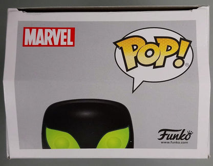#195 Spider-Man (Stealth Suit) - Glow - Marvel - Box Damaged Funko POP