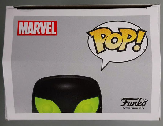 #195 Spider-Man (Stealth Suit) - Glow - Marvel - Box Damaged Funko POP