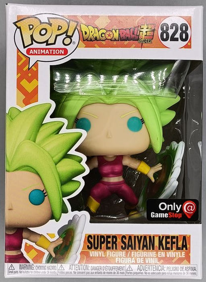 #828 Super Saiyan Kefla - Dragon Ball Super - Box Damaged Funko POP