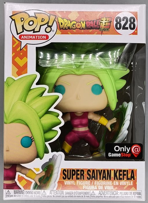 #828 Super Saiyan Kefla - Dragon Ball Super - Box Damaged Funko POP