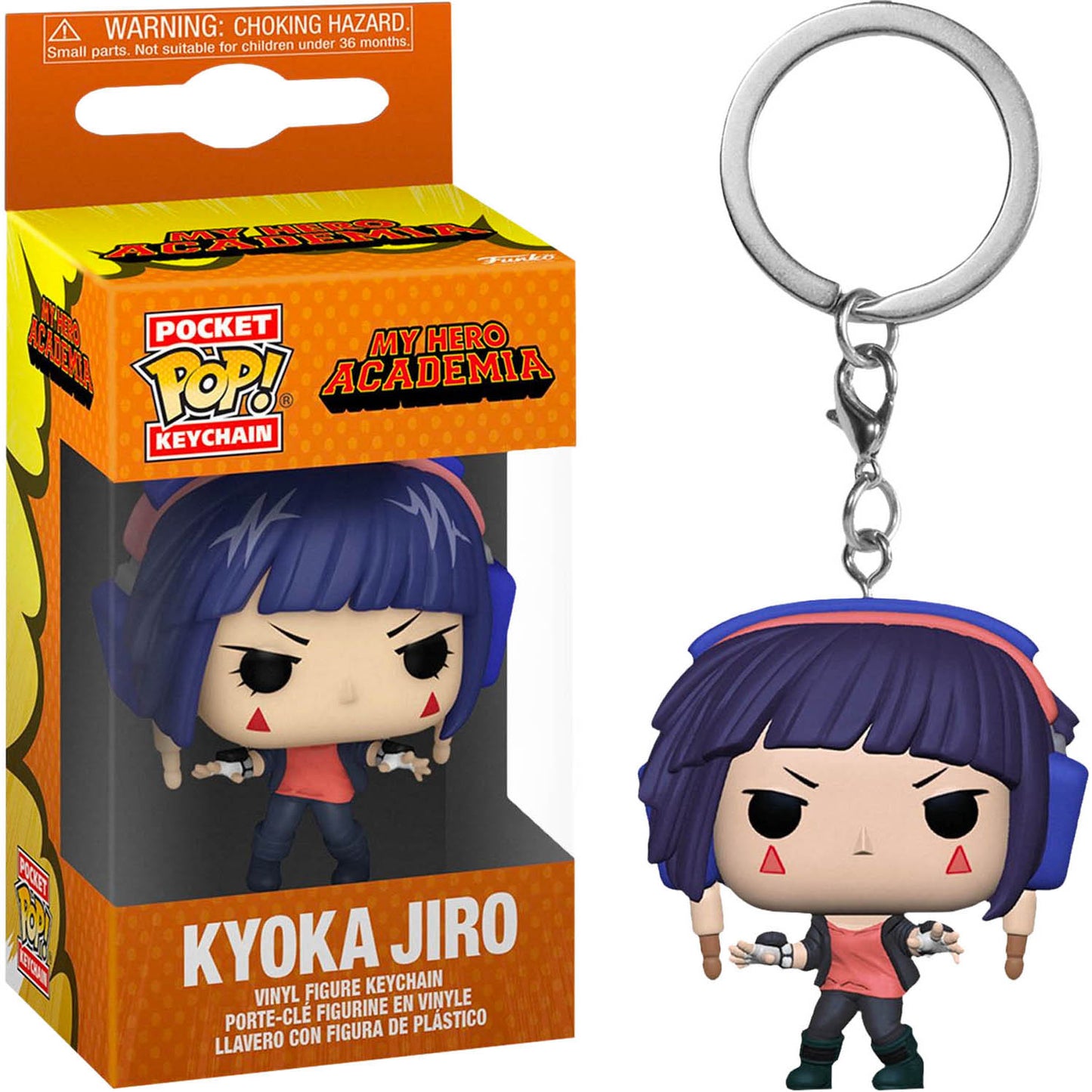 Pocket Pop Funko Keychain - Kyoka Jiro - My Hero Academia - Brand New