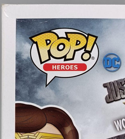 211 Wonder Woman (and Motherbox) -DC Justice League Funko POP - Box Damaged