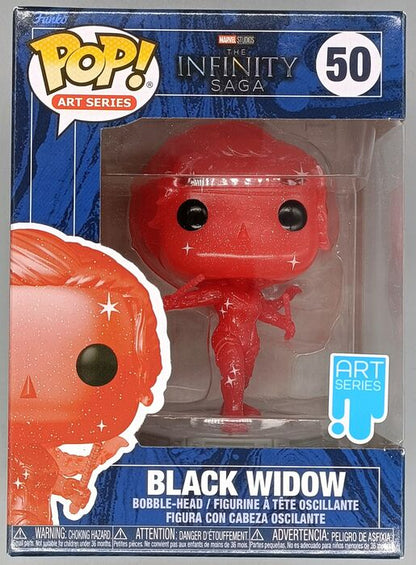 50 Black Widow - Art Series - Marvel The Infinity Saga -Box Damaged Funko POP