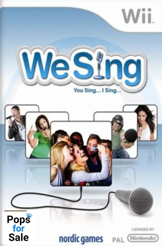 We Sing - Solus for Nintendo Wii/Wii-U - [No Manual]