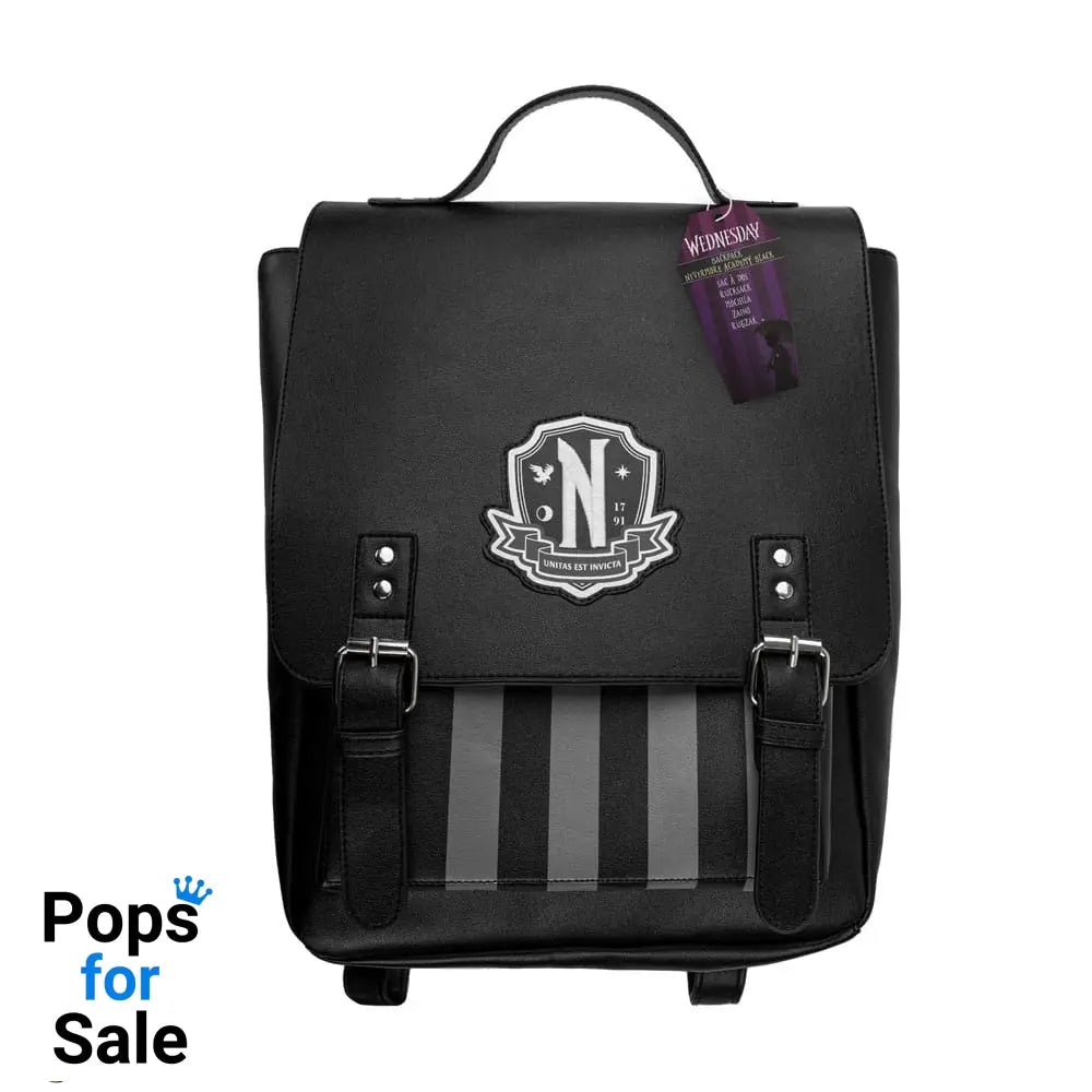 Wednesday Backpack Nevermore Academy Black Bags