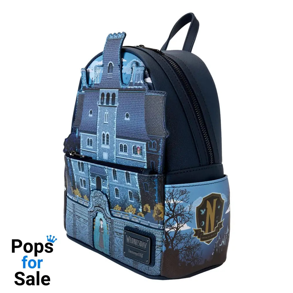 Wednesday by Loungefly Backpack Mini Nevermore Academy