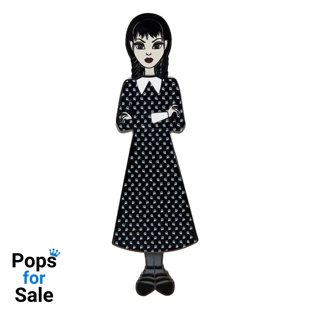 Wednesday by Loungefly Enamel Pins 4-Set Wednesday Addams Paper Doll 3 cm