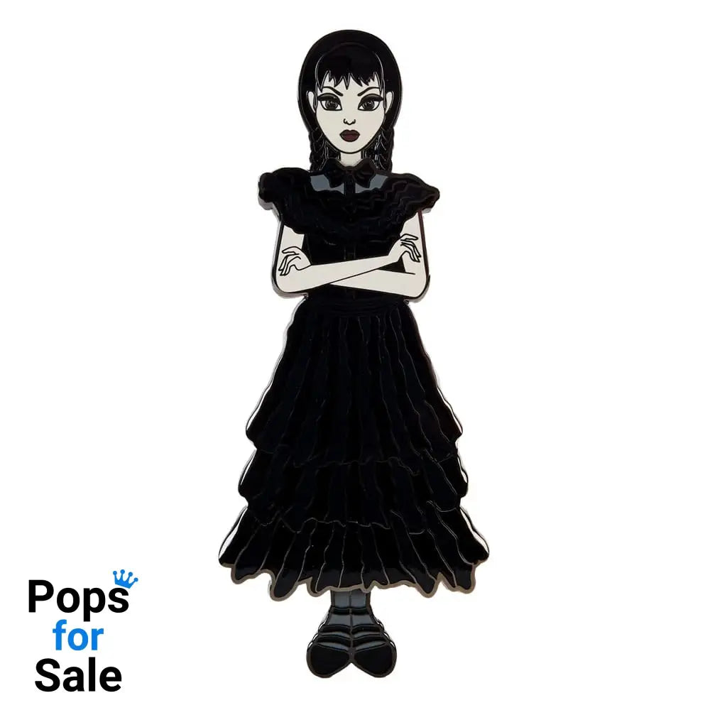 Wednesday by Loungefly Enamel Pins 4-Set Wednesday Addams Paper Doll 3 cm
