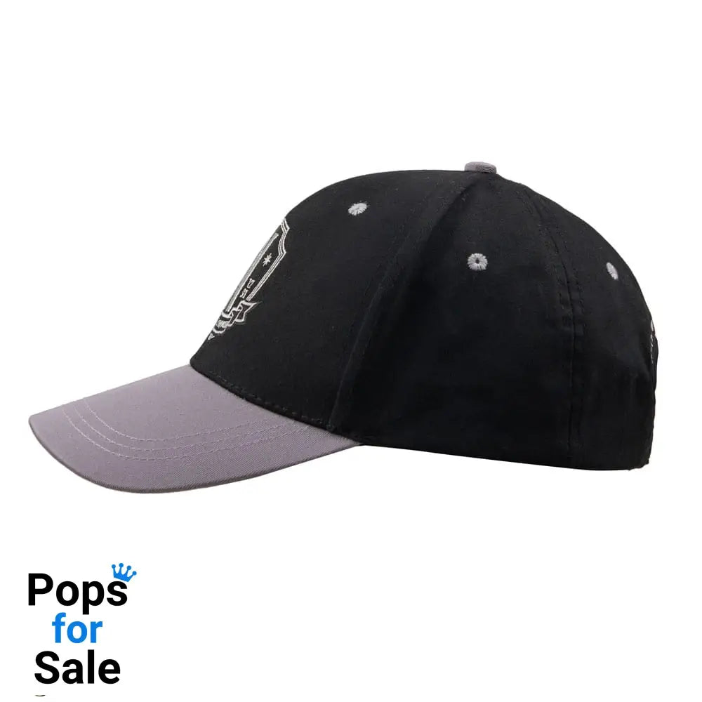 Wednesday Curved Bill Cap Nevermore Academy Black