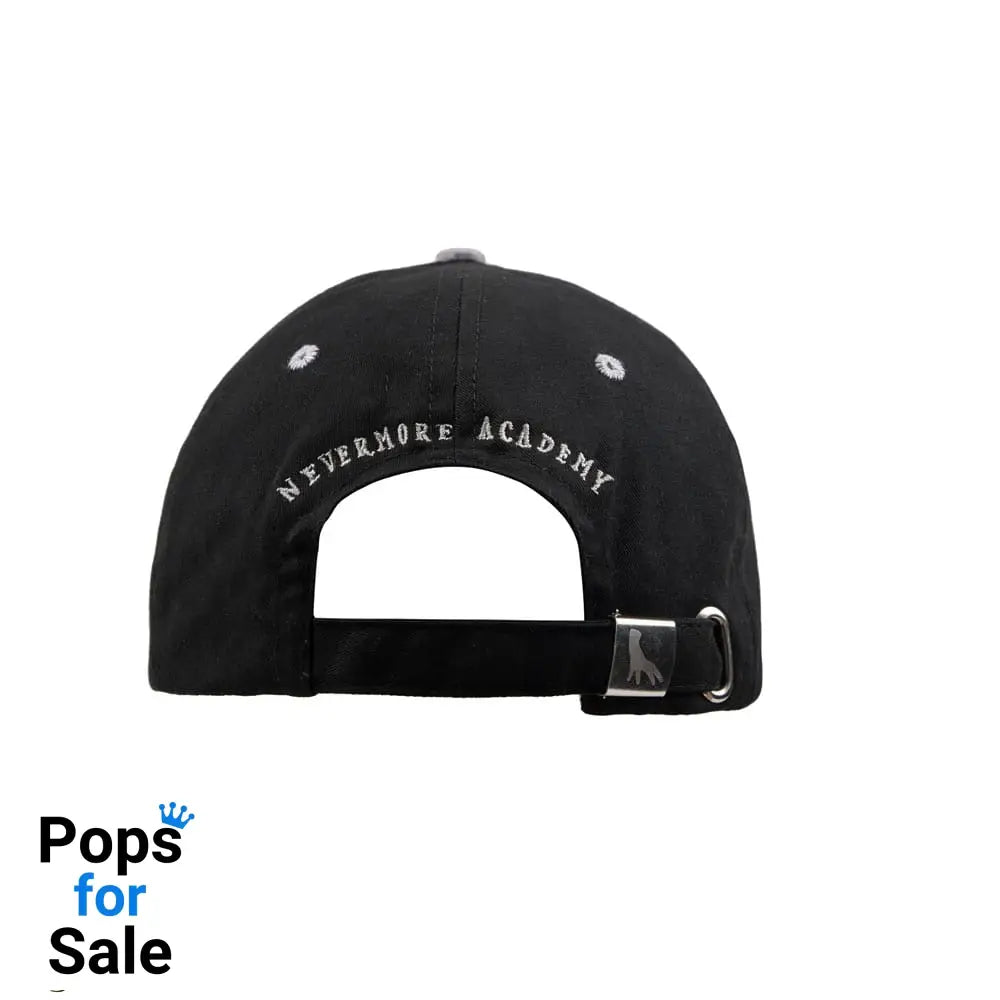 Wednesday Curved Bill Cap Nevermore Academy Black