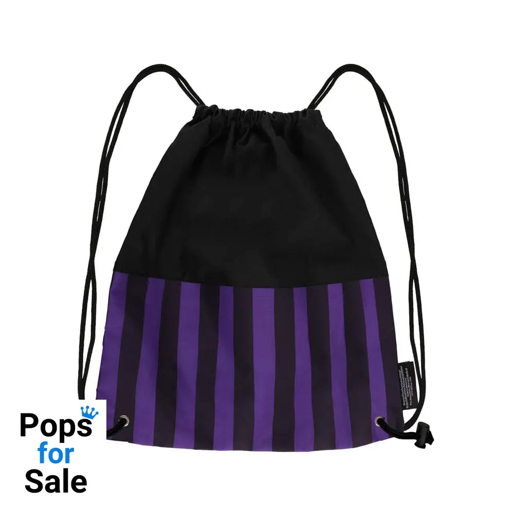 Wednesday Drawstring Bag Nevermore Academy Purple