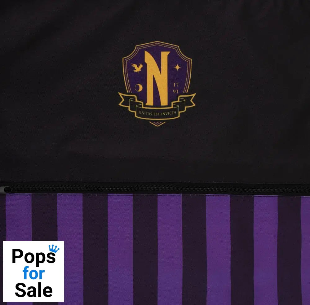 Wednesday Drawstring Bag Nevermore Academy Purple