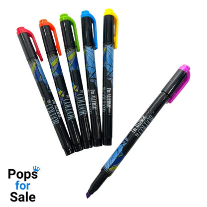 Wednesday Highighter 6-Pack