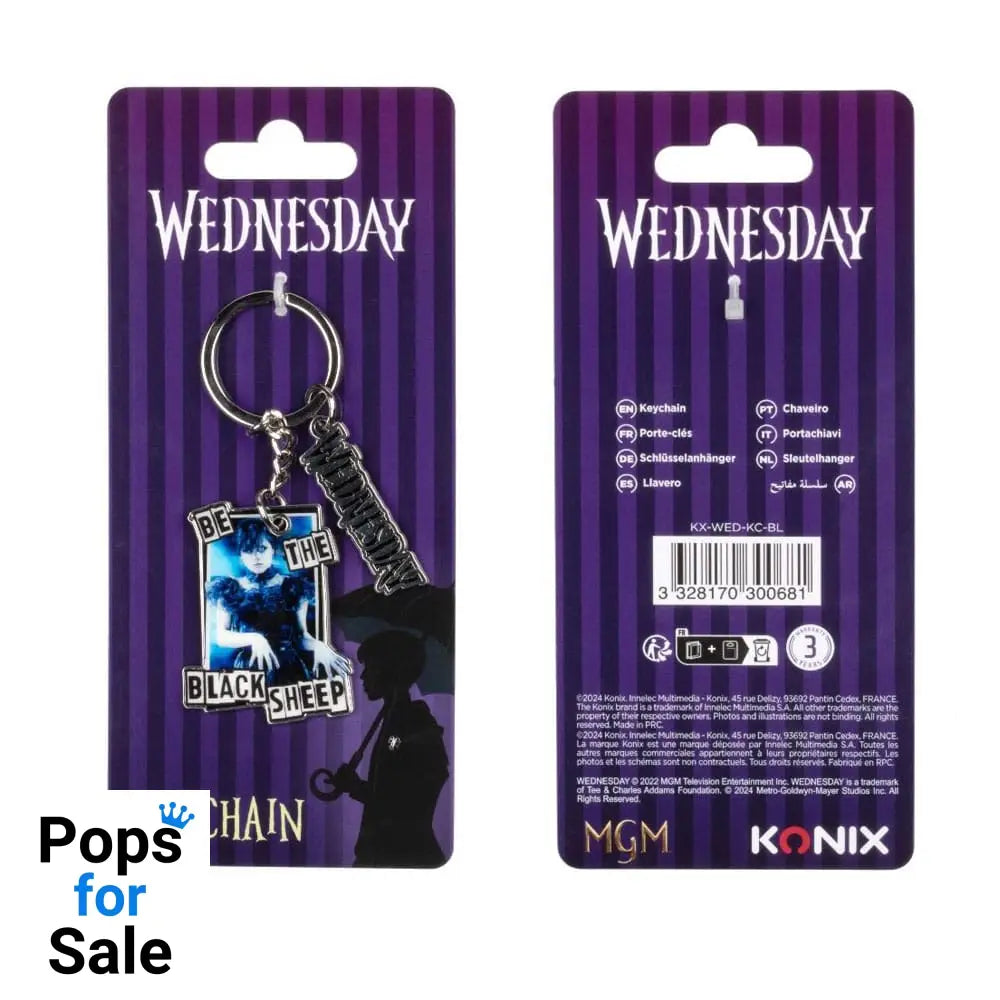 Wednesday Keychain Black Sheep
