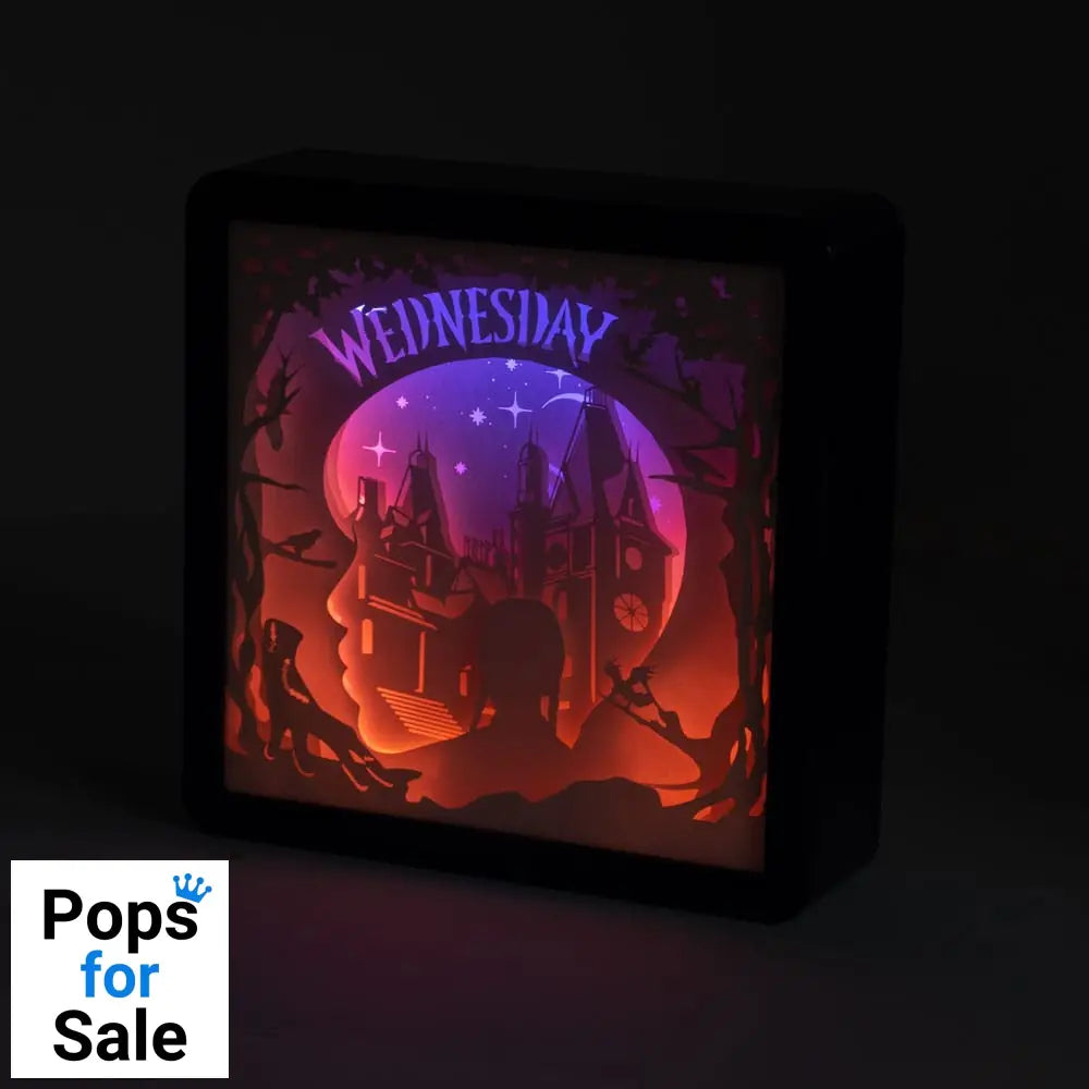 Wednesday Layer Light Lamp Wednesday Silhouette 22 cm