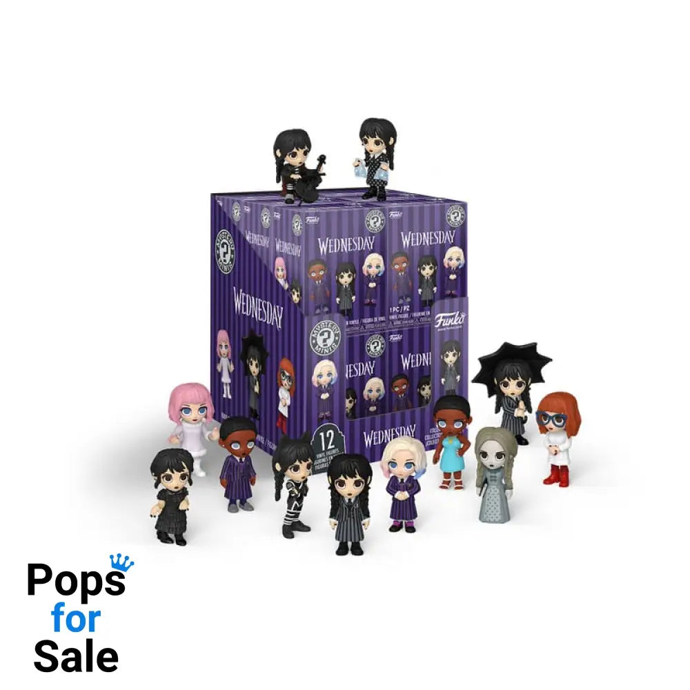 Wednesday Mini Figures PDQ 5 cm Display (12) Mini-figures,Blind Boxes