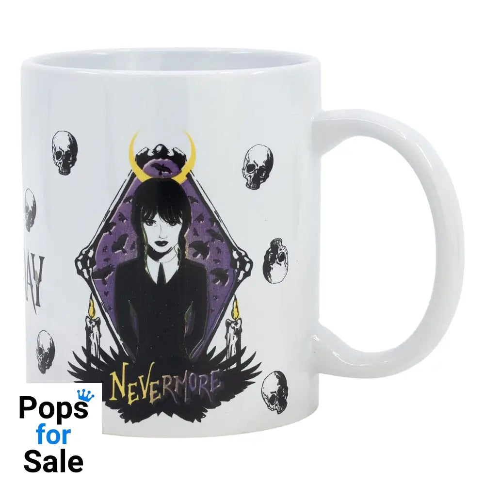 Wednesday Mug Nevermore 325 ml Cups & Mugs