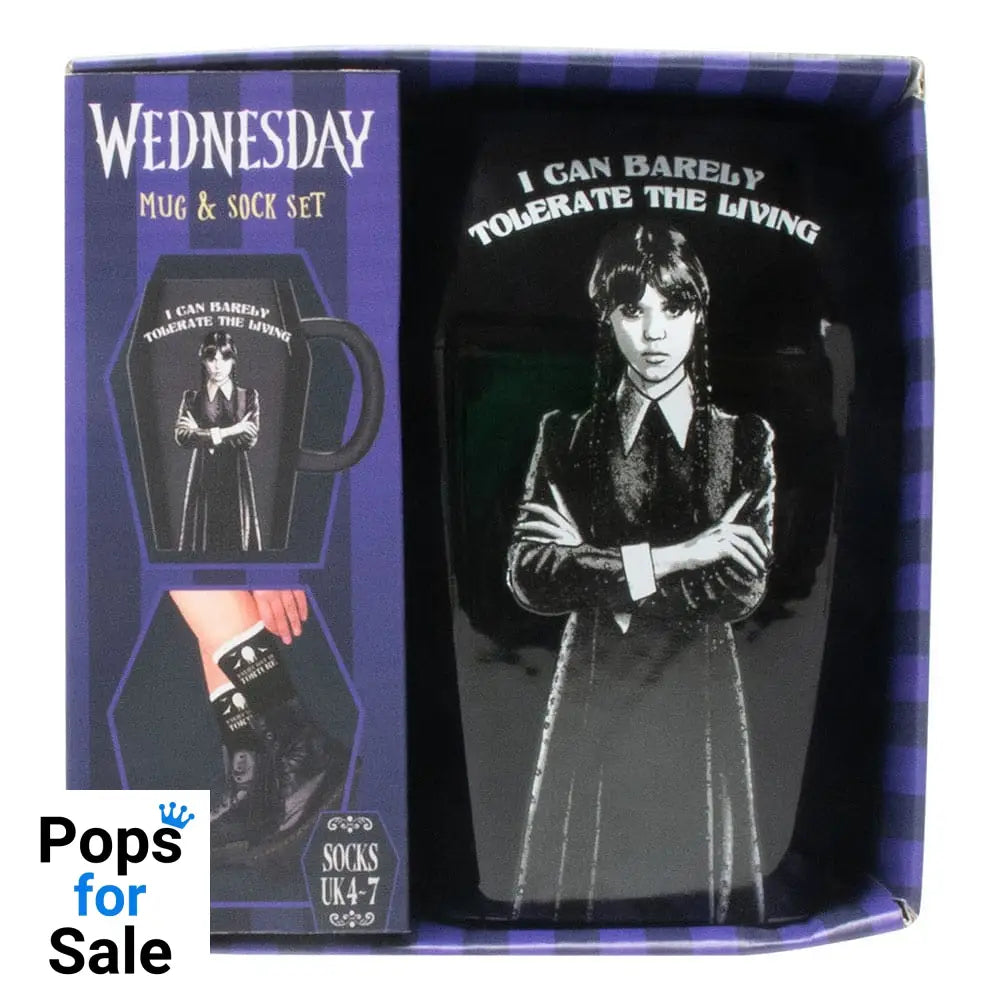 Wednesday Mug & Socks Set Cups & Mugs