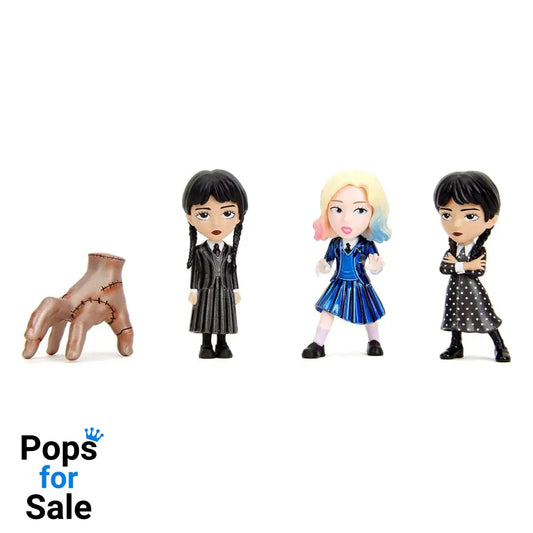 Wednesday Nano Metalfigs Diecast Mini Figures 4-Pack Wave 1 4 cm