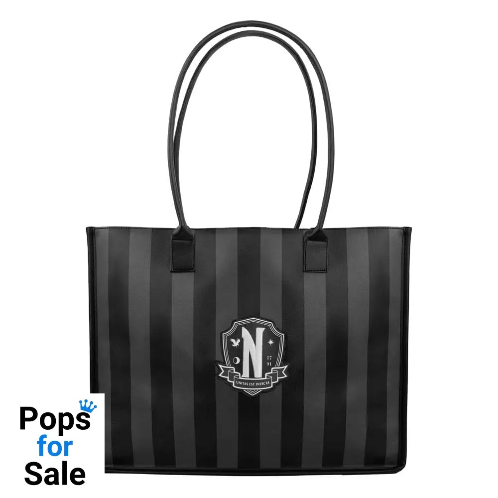 Wednesday: Nevermore Academy Black Shopping Bag