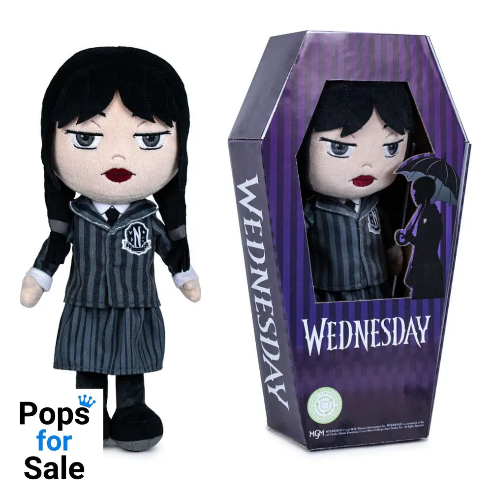 Wednesday Plush Figure Wednesday 32 cm Assortment with Coffin (6)