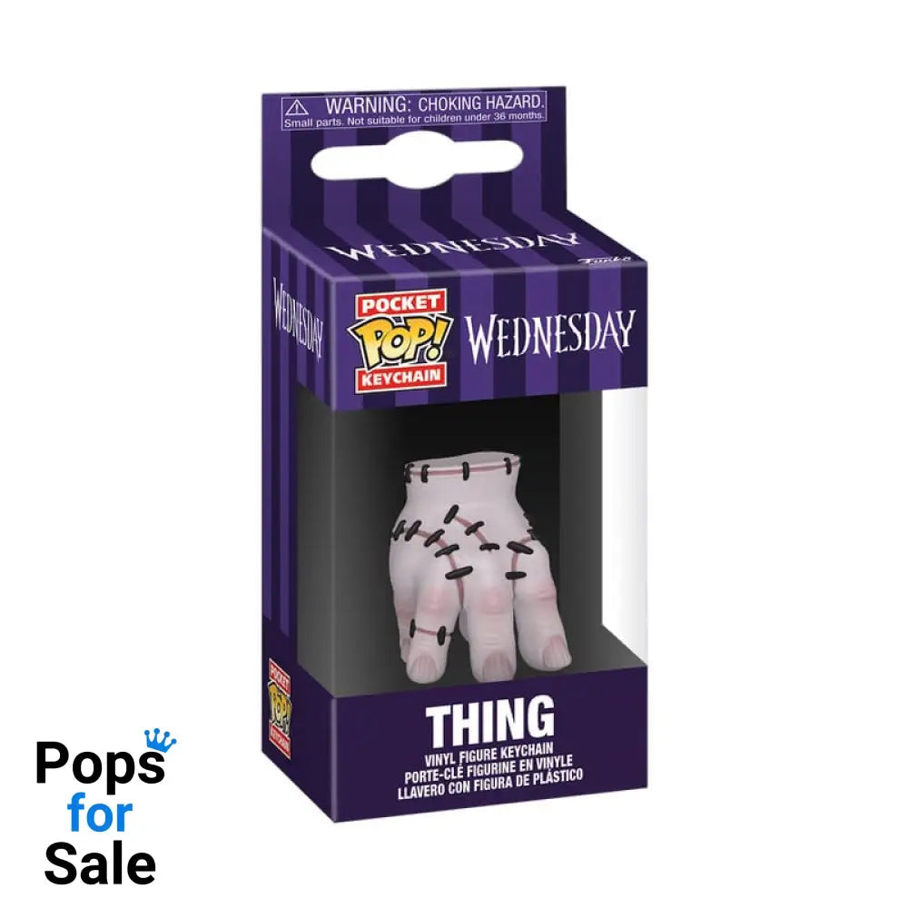 Wednesday POP! Vinyl Keychains 4 cm Thing Display (12)