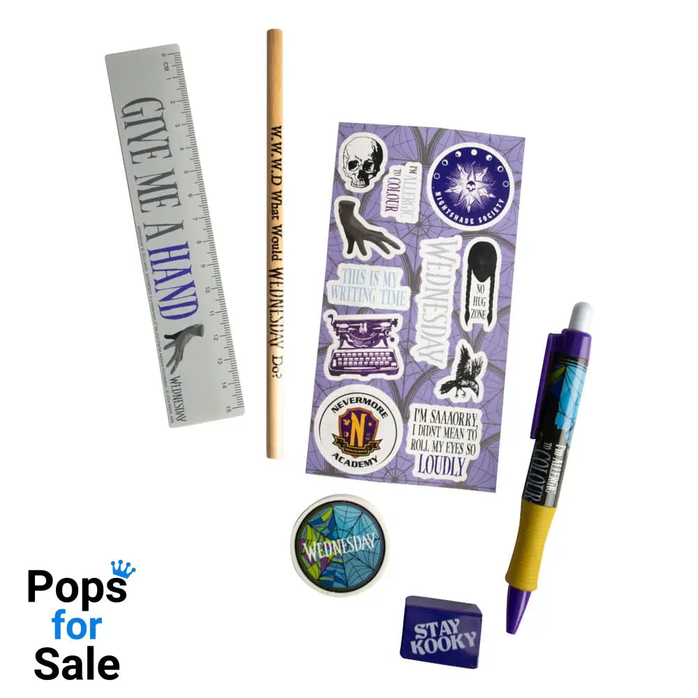 Wednesday Stationery Set 5-Pack