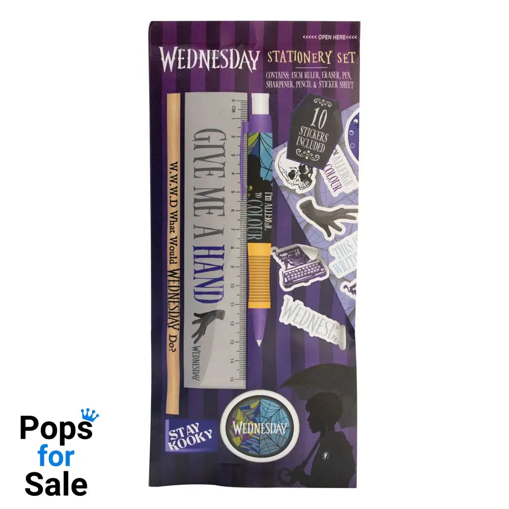 Wednesday Stationery Set 5-Pack