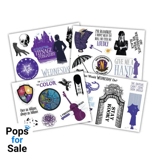 Wednesday Sticker Set Various