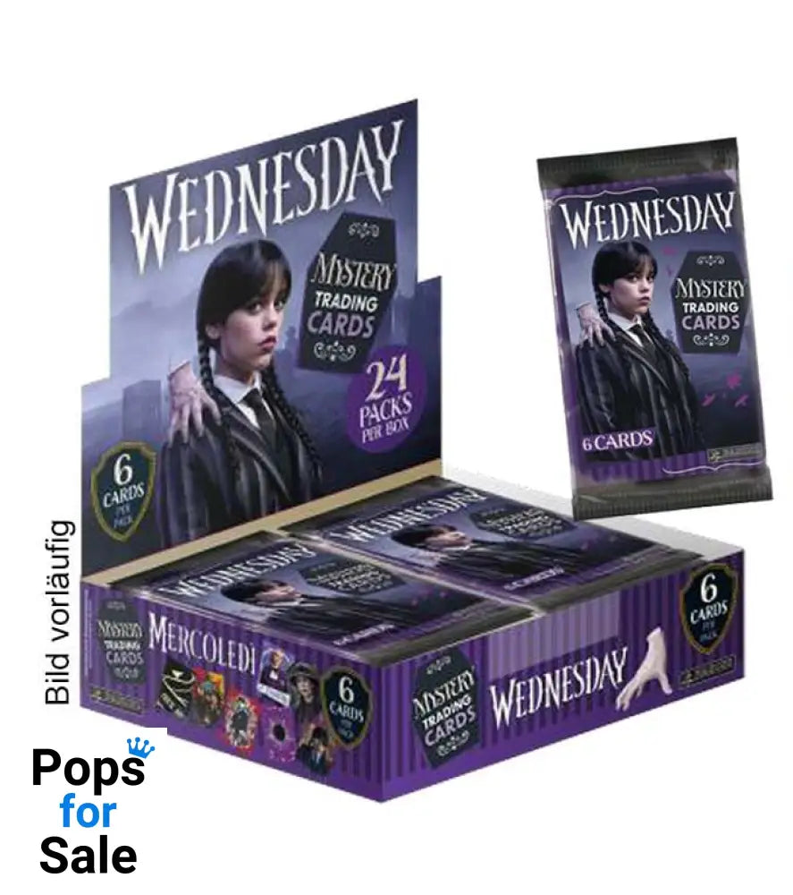 Wednesday Trading Cards Flow Pack Box (24)