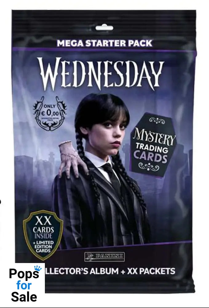 Wednesday Trading Cards Starter Pack *German Version* Trading cards