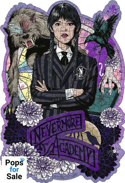 Wednesday WOODEN Jigsaw Puzzle Wednesday Addams (300 pieces)