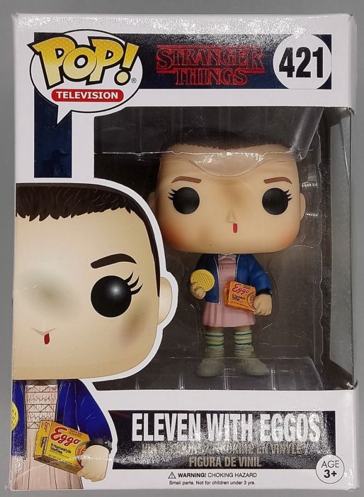 421 Eleven with Eggos - Stranger Things - Box Damaged Funko POP