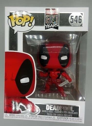 546 Deadpool (First Appearance) Marvel 80 Years Funko POP - Box Damaged