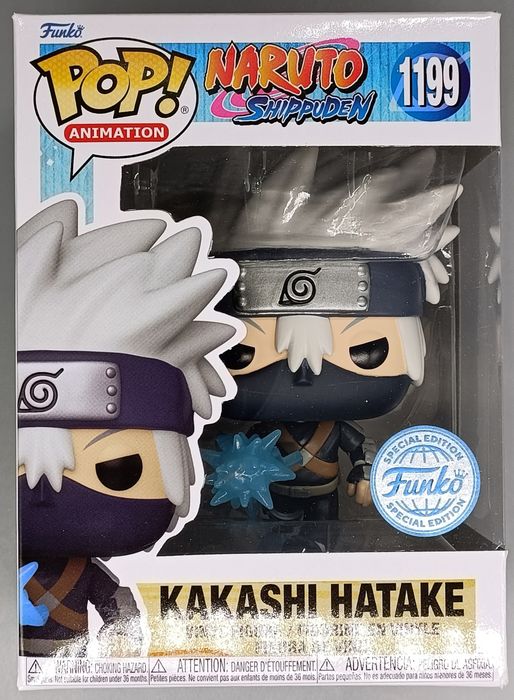 #1199 Kakashi Hatake - Glow - Naruto Shippuden - Box Damaged Funko POP