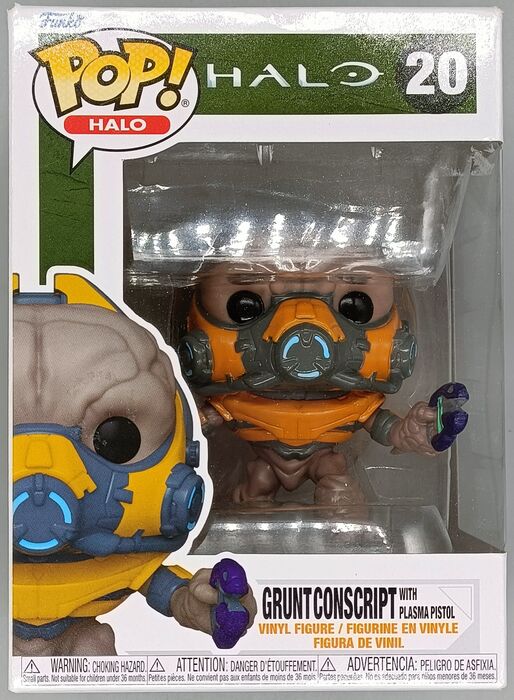 #20 Grunt Conscript (with Plasma Pistol) - Halo - Box Damaged Funko POP