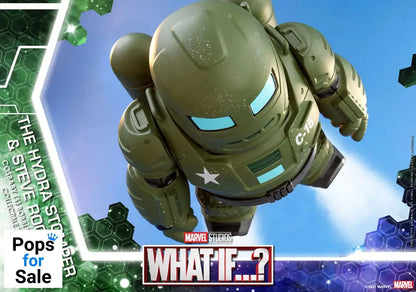 What If...? Cosbaby (S) Mini Figures Hydra Stomper & Steve Rogers 10 cm