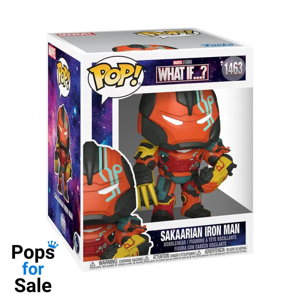 What If...? Oversized POP! Animation Vinyl Figure Sakaarian Iron Man 15 cm