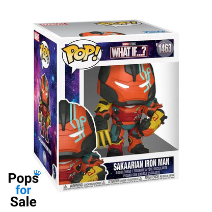 What If...? Oversized POP! Animation Vinyl Figure Sakaarian Iron Man 15 cm