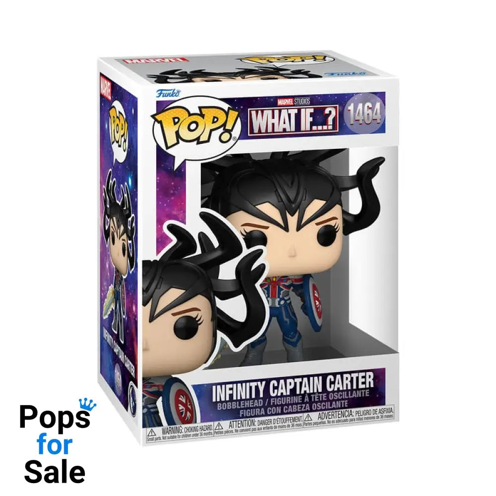 What If...? POP! Animation Vinyl Figure Infinity Captain Carter 9 cm