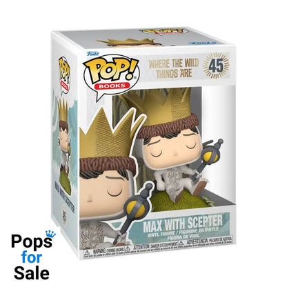 Where the Wild Things Are POP! Premium Vinyl Figure Max w/Scepter? 9 cm