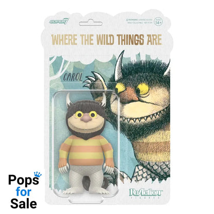 Where The Wild Things Are ReAction Action Figure Wave 01 Carol (Monster) 10 cm Action figures