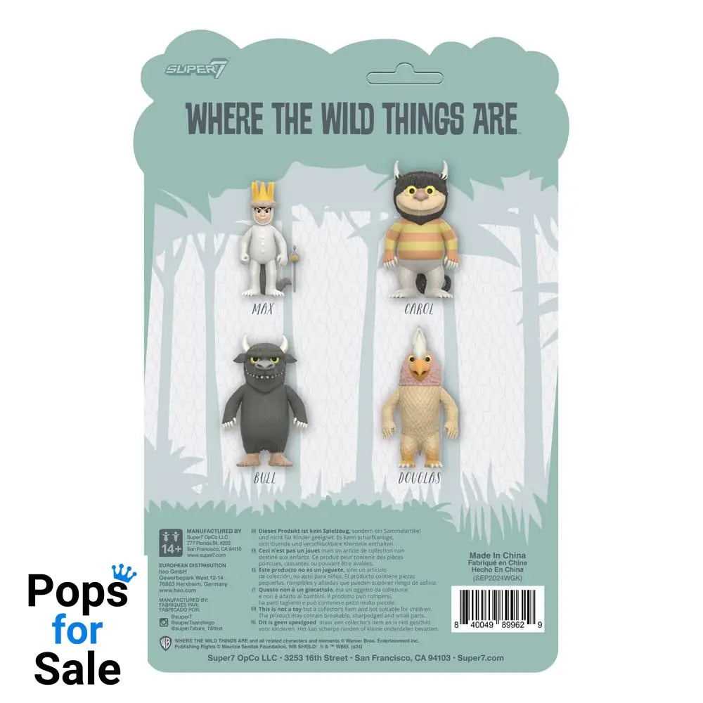 Where The Wild Things Are ReAction Action Figure Wave 01 Douglas (Monster) 10 cm