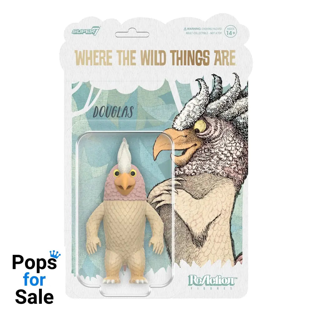 Where The Wild Things Are ReAction Action Figure Wave 01 Douglas (Monster) 10 cm